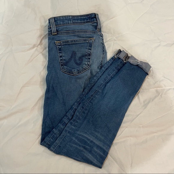 AG Jeans - ‘The Stilt’ Cigarette Roll Up Jeans - Picture 3 of 4